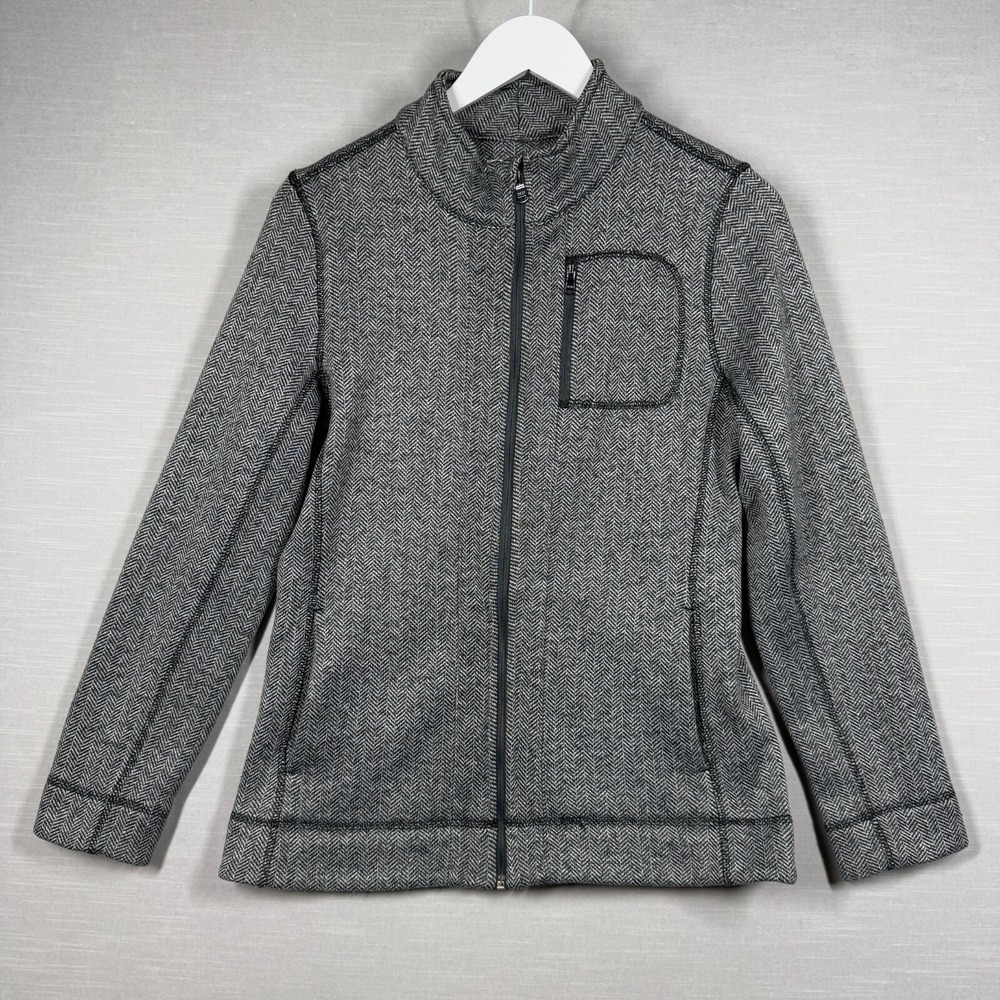 Andrew Marc New York‎ Jacket Womens Medium Gray Casual Neutral Chic Classic